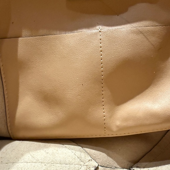 Michael Kors Beige Leather Backpack - Picture 5 of 7